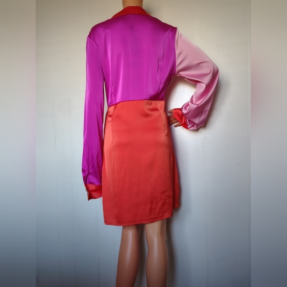 Fashion Nova Bold Red and Pink Apparel Size XL - Picture 2 of 9